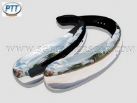 1955-1967 Vw Beetle/Bug Stainless Steel Bumper-EU Blade